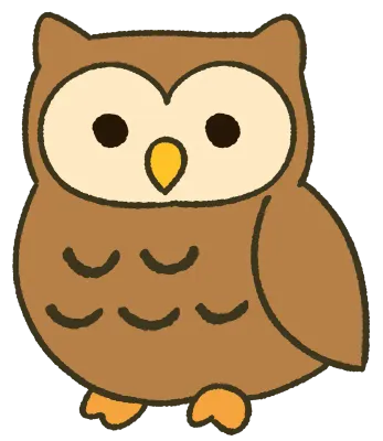 아기 부엉이 올빼미 동물 인형