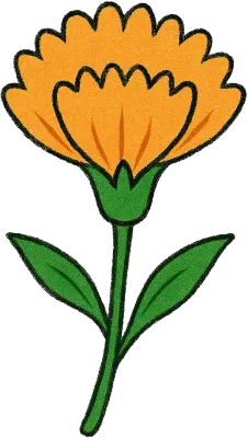 家の月イラスト