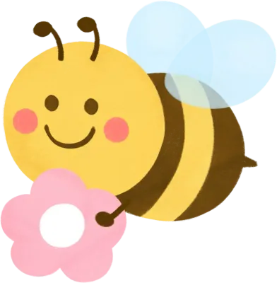 꽃따오는 귀여운 꿀벌