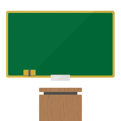 黒板のイラスト