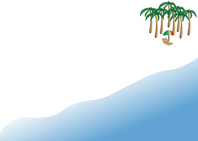 휴양지 빌딩 스트리트 야자수 해변 가로수