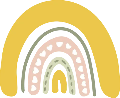 Yellow Green Rainbow