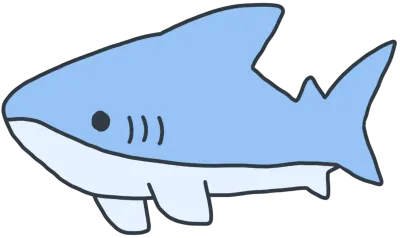 Shark doodle
