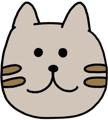 귀여운 고양이 얼굴