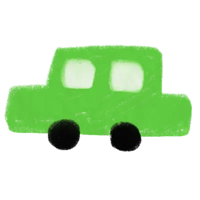 손으로 그린 자동차 1