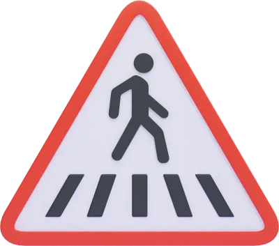 Pedestrian Crossing Sign