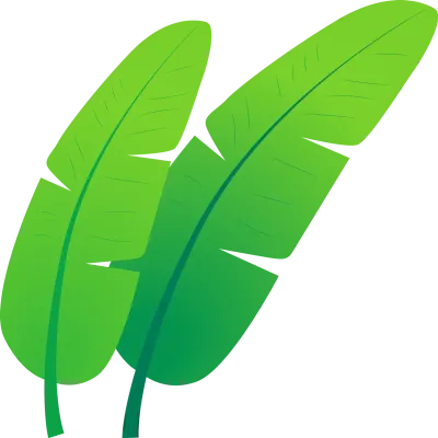 여름 트로피칼 나뭇잎 2