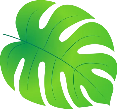 여름 트로피칼 나뭇잎 3