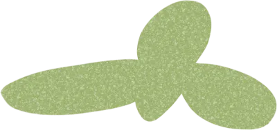 종이 질감이 들어간 귀여운 딸기 꼭지