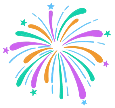 불꽃놀이 일러스트