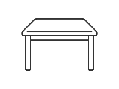 ダイニングテーブルのアイコン