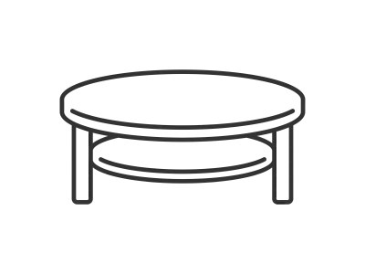 ローテーブルのアイコン