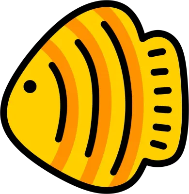 노란줄무늬물고기