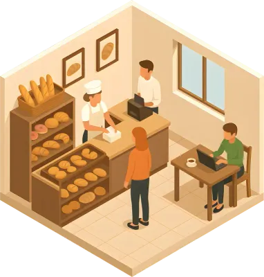 입체 일러스트로 표현한 다양한 직업