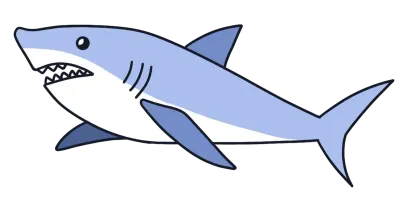 상어 일러스트