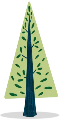 간단한 나무 일러스트