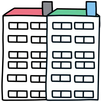 아파트 건물 주택