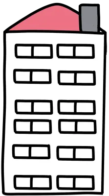 아파트 건물 주택