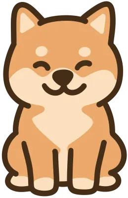 앉아있는 시바견_적시바_콩시바