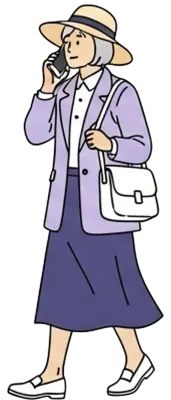 人シンプルイラスト