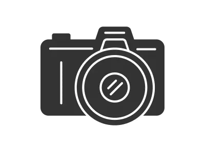 一眼レフカメラのアイコン