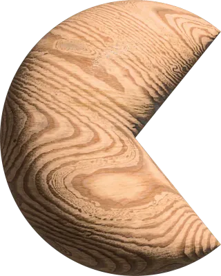 영문 대문자 나무재질 3D문자