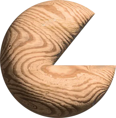 영문 대문자 나무재질 3D문자