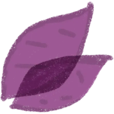 색연필질감 채소 그림