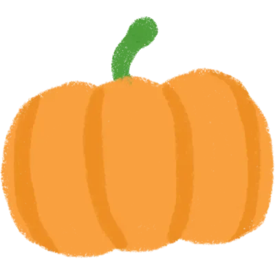 색연필질감 채소 그림