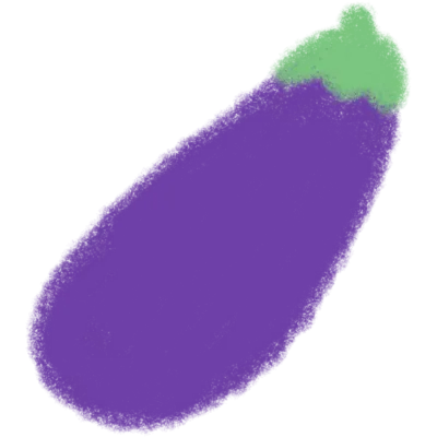 색연필질감 채소 그림