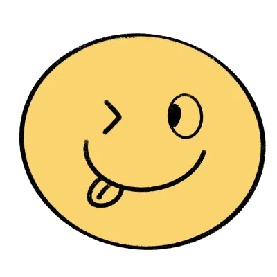 윙크하는 이모티콘