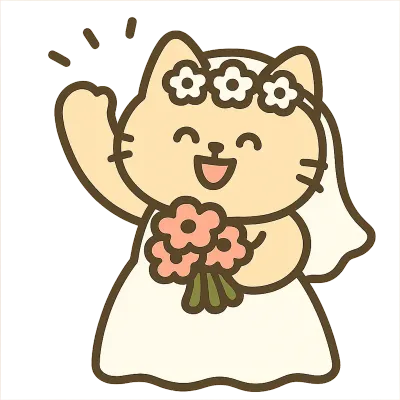wedding cat