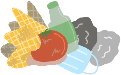 쓰레기 분리수거 재활용 일러스트_90