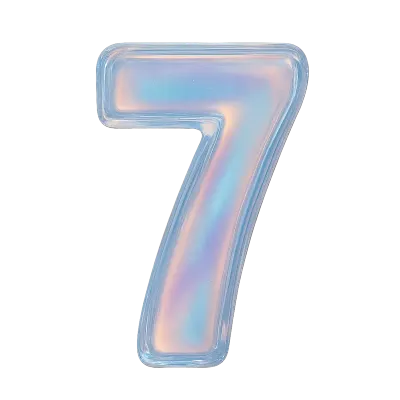 오팔 리퀴드글래스 숫자