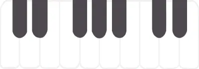 피아노 건반 일러스트