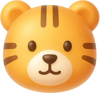 귀여운 입체 동물 시리즈