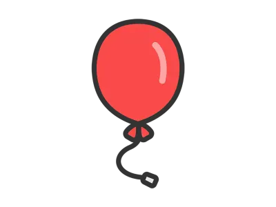 風船のアイコン