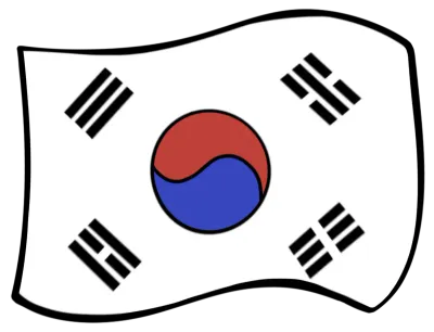 South korea flag