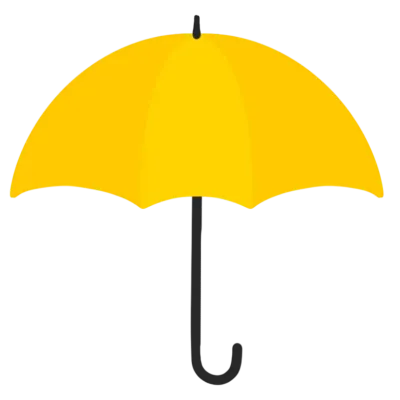 umbrella yellow