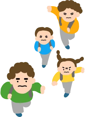 地震で避難する人