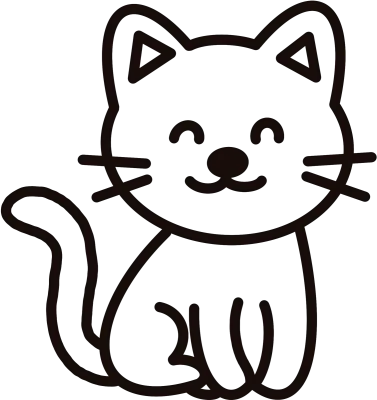 귀여운 고양이 캐릭터