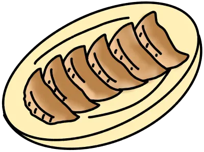 만두 음식 간식 일러스트