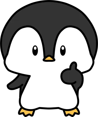 펭귄 캐릭터 북극 남극