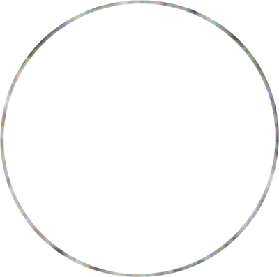 홀로그램 타원형 테두리