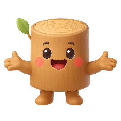 木のキャラクター