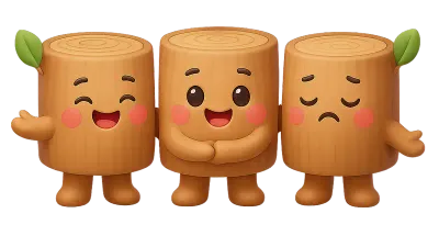 木のキャラクター