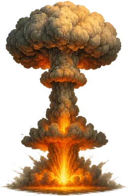 핵 미사일 핵무기 핵폭발