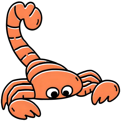 Cute Minimal Kawaii Insects Clipart