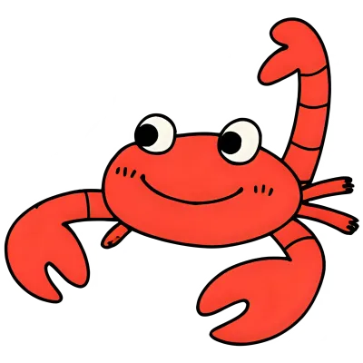 Cute Minimal Kawaii Insects Clipart