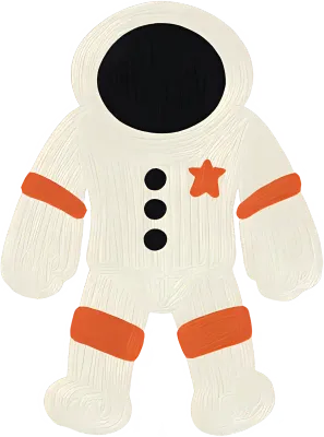 Space Clipart Collection_Astronauts, Rockets, Planets, UFOs